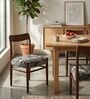 Ay'S Retro Dining Chair In Black And White Colour