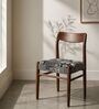 Ay'S Retro Dining Chair In Black And White Colour