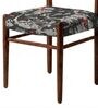 Ay'S Retro Dining Chair In Black Floral