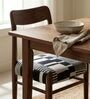 Ay'S Retro Dining Chair In White And Black Colour