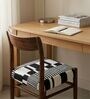 Ay'S Retro Dining Chair In White And Black Colour