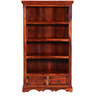Ayasa Sheesham Wood Book Shelf in Honey oak Finish