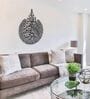 Silver Ayatul Kursi Islamic Wall Art 31X26 Inches