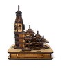 Ayoadhya Ram Mandir Brown MDF Showpiece