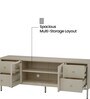 Ayra TV Unit In Beige Finish