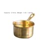 Bronze Polished 2 Liter Saucepan with Long Handle7.6CM