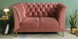 Azalea Velvet 2 Seater Sofa In Blush Pink Colour