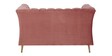 Azalea Velvet 2 Seater Sofa In Blush Pink Colour