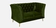 Azalea Velvet 2 Seater Sofa In Olive Green Colour