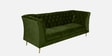 Azalea Velvet 3 Seater Sofa In Olive Green Colour