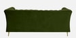 Azalea Velvet 3 Seater Sofa In Olive Green Colour