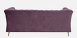 Azalea Fabric 3 Seater Sofa In Violet Colour