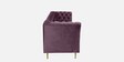 Azalea Fabric 3 Seater Sofa In Violet Colour