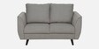 Azor Fabric 2 Seater Sofa In Sandy Brown Colour