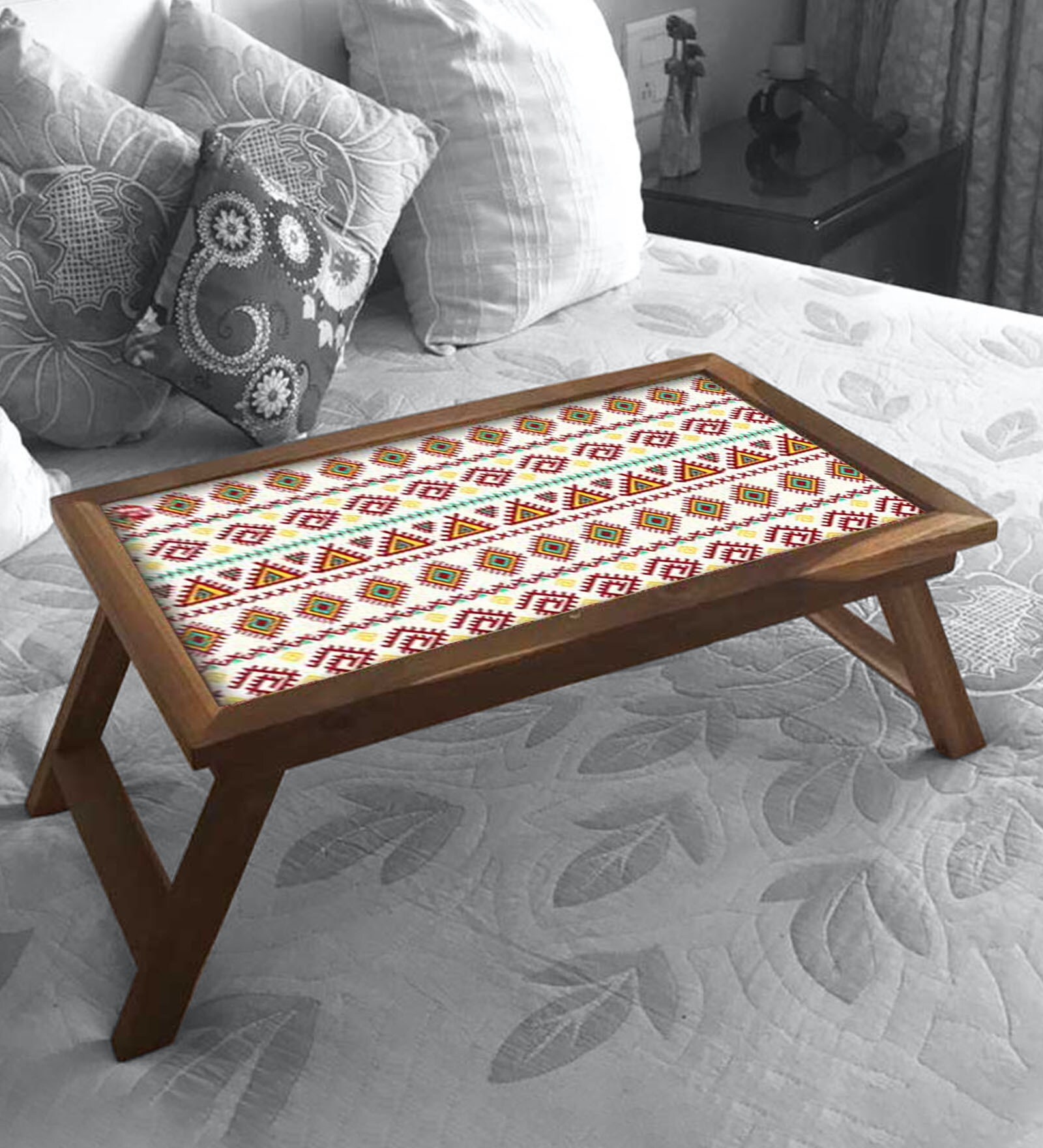 Buy Aztec Pattern Portable table in Multi Colour at 32% OFF by NUTCASE ...