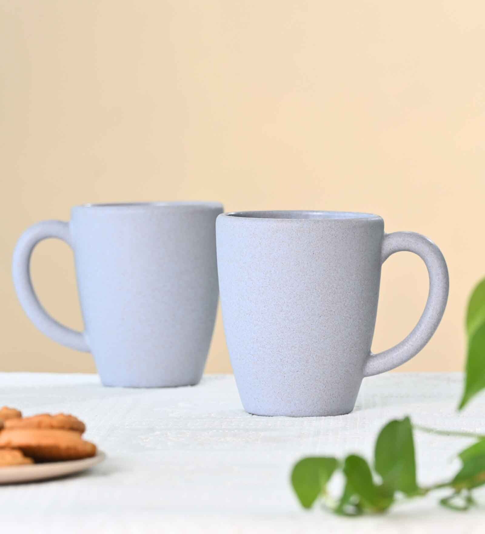 Azure Classic Coffee Mug 300 ml (2 Pc)Rice Husk Biocomposite