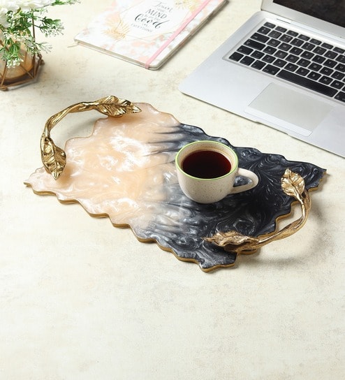 Grey Resin Azalea Tray-image-28
