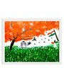 Azad India Handmade Acrylic Paint On Canvas Unframed