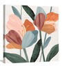 Azalea Joining Multicolor Canvas Unframed Floral Art Print Set of 2