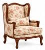 Azalea Teak Wood Lounge Chair With Suede Fabric In Beige Color Azalea Teak Wood Lounge Chair With Suede Fabric In Beige Color