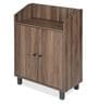 Aze Shoe Cabinet in Walnut Finish