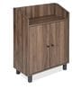 Aze Shoe Cabinet in Walnut Finish