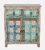 Azealia Reclaimed Wood Cabinet In Distress Finish