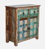 Azealia Reclaimed Wood Cabinet In Distress Finish