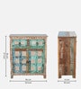 Azealia Reclaimed Wood Cabinet In Distress Finish