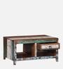 Azealia Reclaimed Wood Coffee Table In Distress Finish