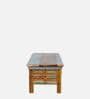 Azealia Reclaimed Wood Coffee Table In Distress Finish