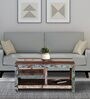 Azealia Reclaimed Wood Coffee Table In Distress Finish