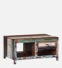 Azealia Reclaimed Wood Coffee Table In Distress Finish