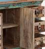 Azealia Reclaimed Wood Sideboard In Distress Finish