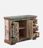 Azealia Reclaimed Wood Sideboard In Distress Finish