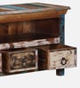 Azealia Reclaimed Wood TV Console In Distress Finish For TVs Up To 55"