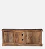 Azealia Reclaimed Wood TV Console In Distress Finish For TVs Up To 55"