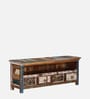 Azealia Reclaimed Wood TV Console In Distress Finish For TVs Up To 55"