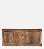 Azealia Reclaimed Wood TV Console In Distress Finish For TVs Up To 55"