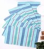 Aztec Blue Woven (12 X 18) Stripped Printed (Set of 6) Placemats