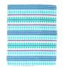 Aztec Blue Woven (12 X 18) Stripped Printed (Set of 6) Placemats