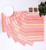 Aztec Orange Woven (12 X 18) Stripped Printed (Set of 6) Placemats
