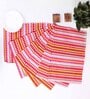 Aztec Red Woven (12 X 18) Stripped Printed (Set of 6) Placemats