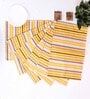 Aztec Yellow Woven (12 X 18) Stripped Printed (Set of 6) Placemats