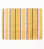 Aztec Yellow Woven (12 X 18) Stripped Printed (Set of 6) Placemats