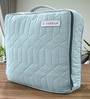 Blue Azure 300GSM King Quilted Bedcover with 2 Pillowcovers