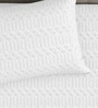 White Azure 300GSM King Quilted Bedcover with 2 Pillowcovers