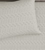 Grey Azure 300GSM King Quilted Bedcover with 2 Pillowcovers