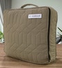Brown Azure 300GSM King Quilted Bedcover with 2 Pillowcovers