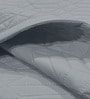 Grey Azure 300GSM King Quilted Bedcover with 2 Pillowcovers